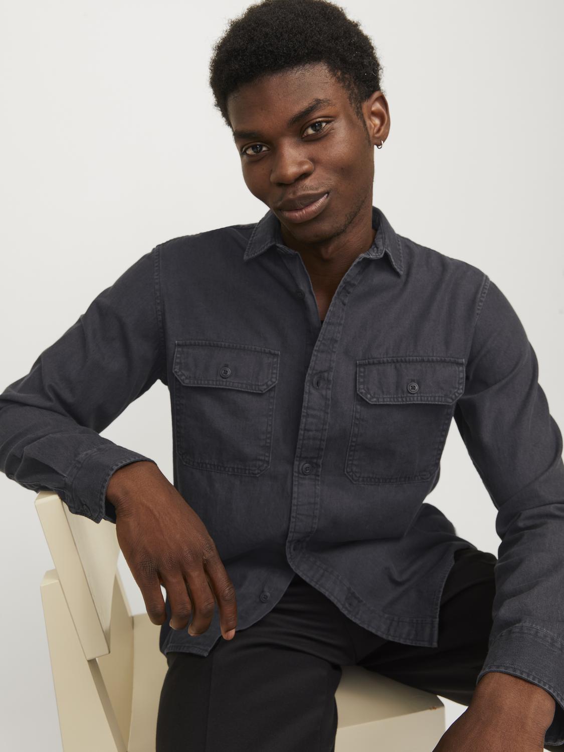 JJETRAVIS DENIM SHIRT